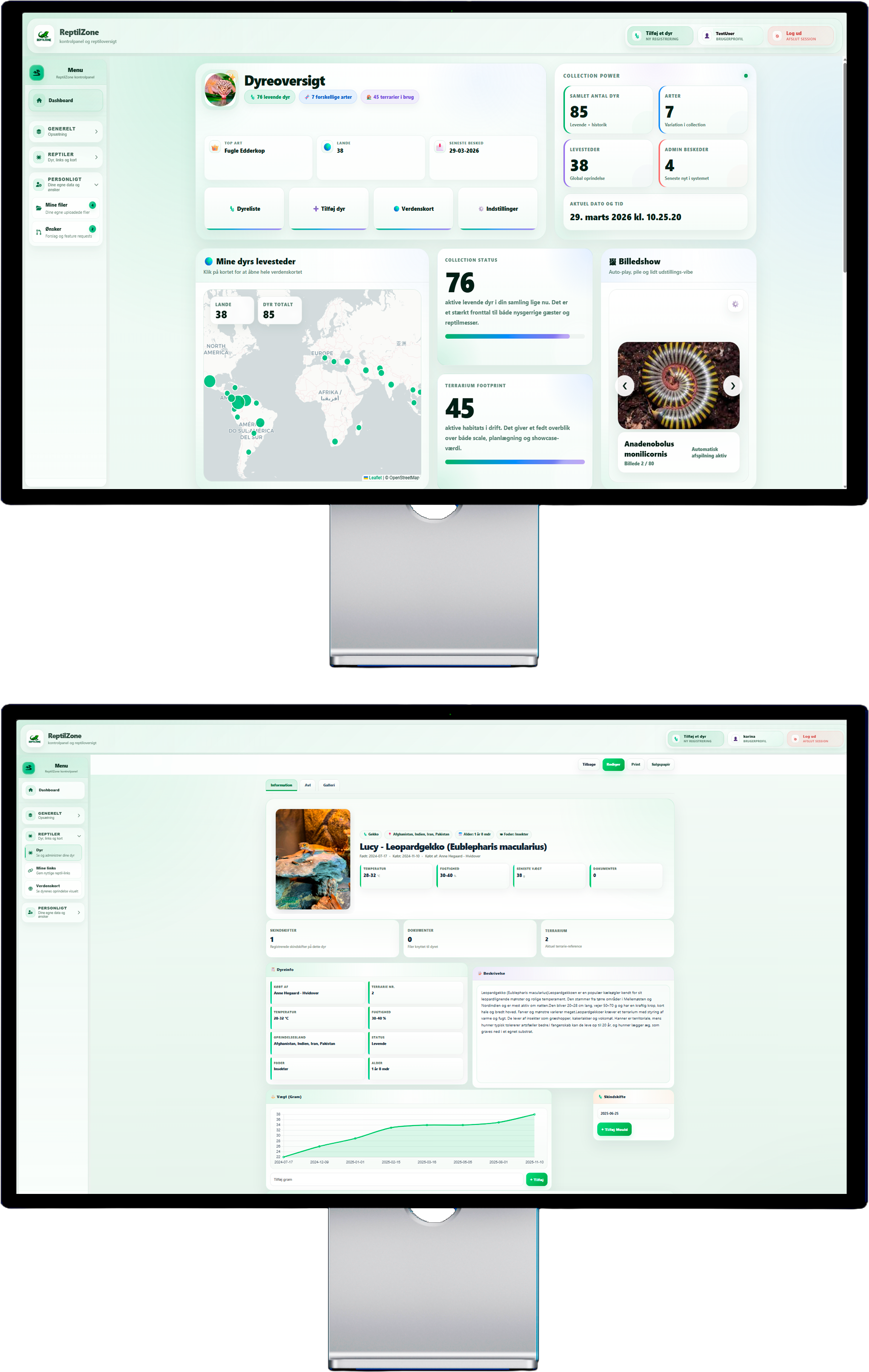 ReptilZone forside billede